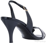 Night 70 Black Slingback Sandals