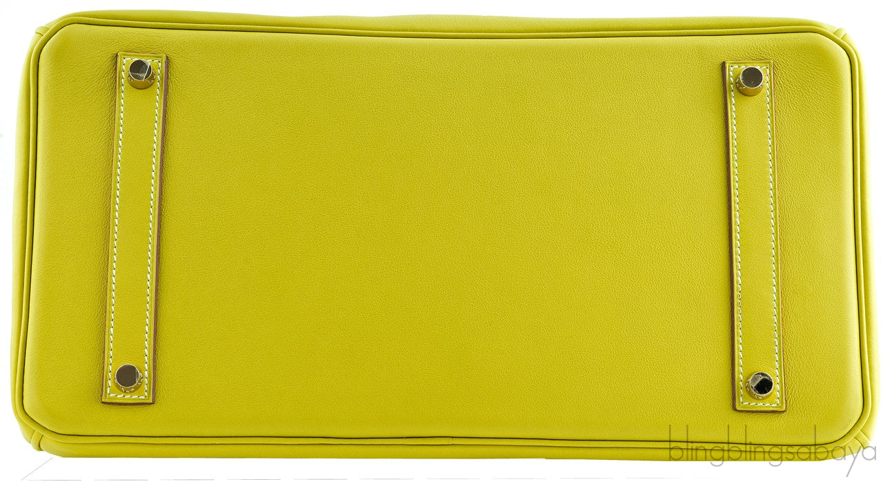 Birkin 35 Lime Swift