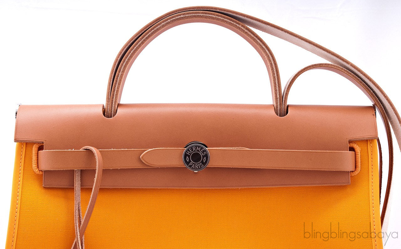 Herbag Zip MM Yellow with Orange