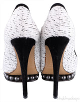 Tweed Pearl Platform Pump