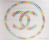 Chanel Multi-color CC XL Shawl