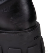 Black Monolith Leather Boots