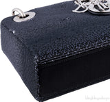 Lady Dior Sequin Micro bag