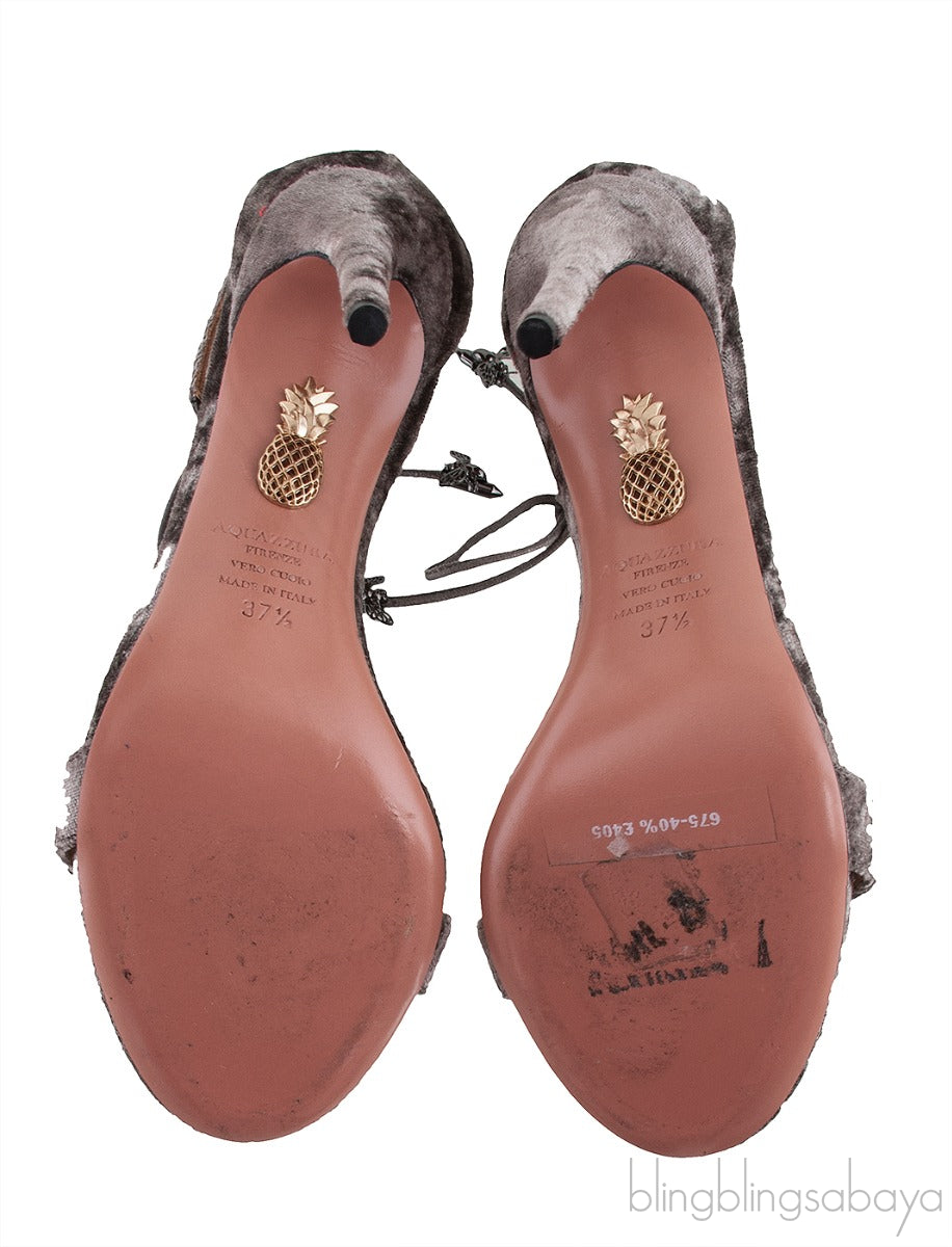 Fauna 105 Velvet Sandals