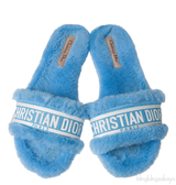 Christian Dior Chez Moi Blue & White Slide