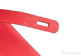 Birkin 30 Red Pivoine Togo PHW