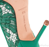 Floral Lace Emerald Green Hangisi