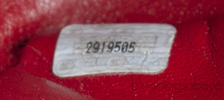 Red Caviar Vintage CC Flap Bag