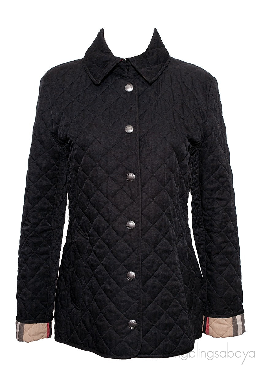 Black Quilted Jacket