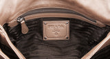Beige Ruffle Shoulder Bag*