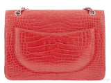 Classic Maxi Brick Croc Flap Bag