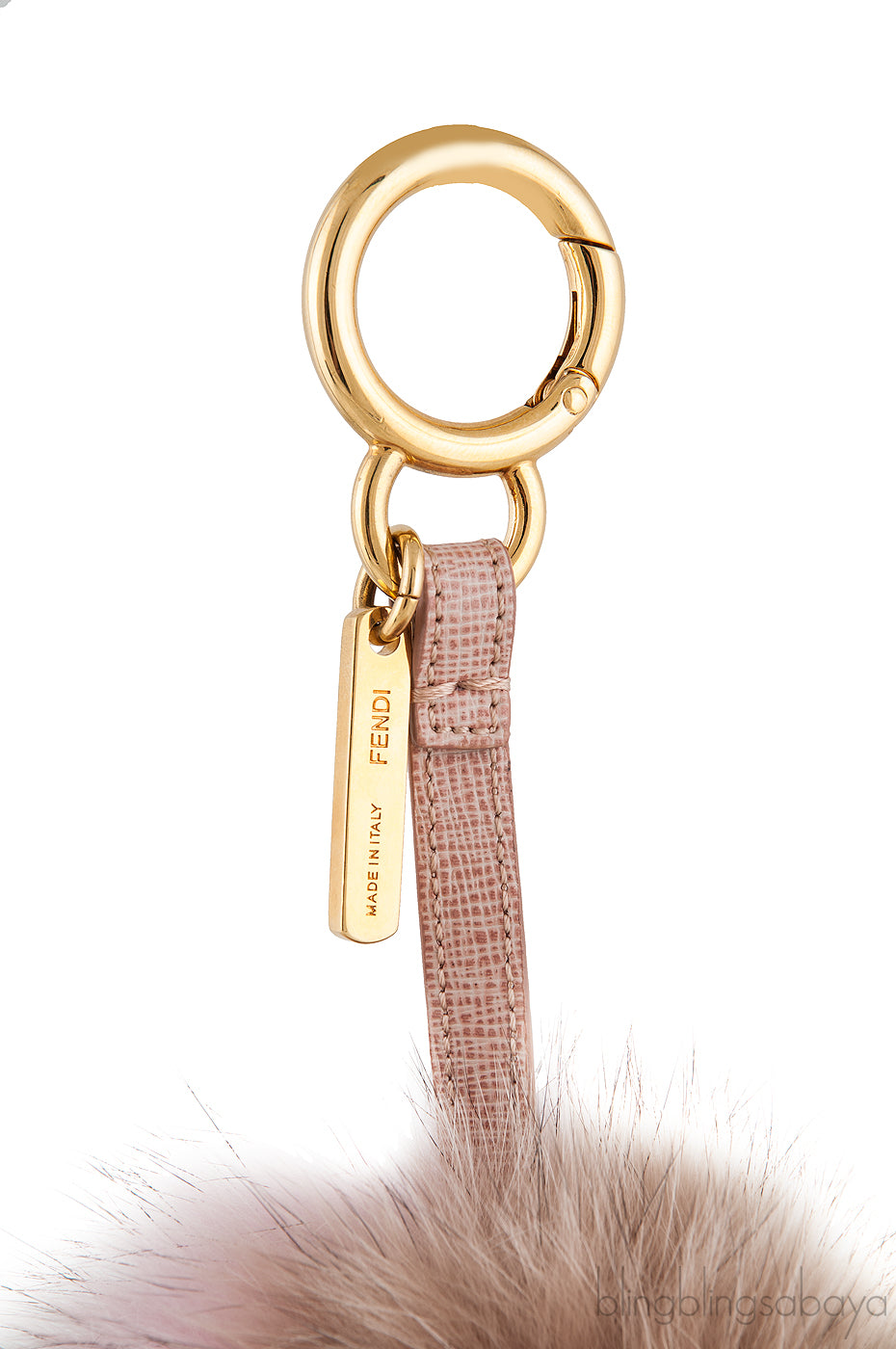 Fendi Bi-color Pom Pom Charms