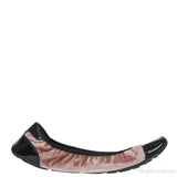 Prada Sport Beige Velvet Ballet Flats