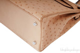 Kelly 28 Natural Gold Ostrich