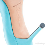 Tiffany Blue Satin Hangisi Pump