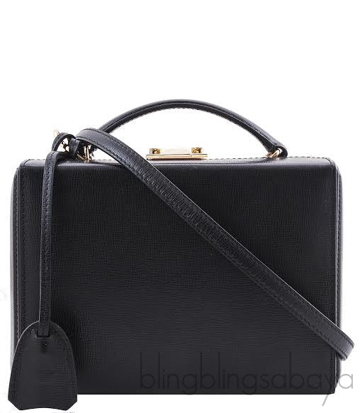 Small Grace Black Hard Clutch