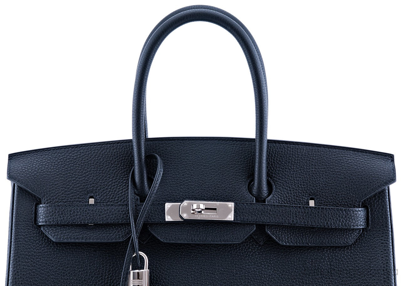 Birkin 35 Black Togo