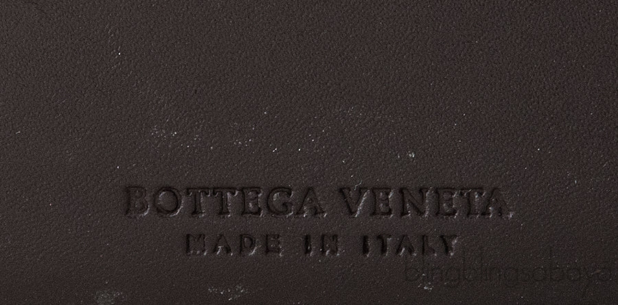 Brown Intrecciato Bi-fold Wallet