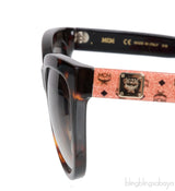 MCM639S Tortoise Cognac Visetos Sunglasses