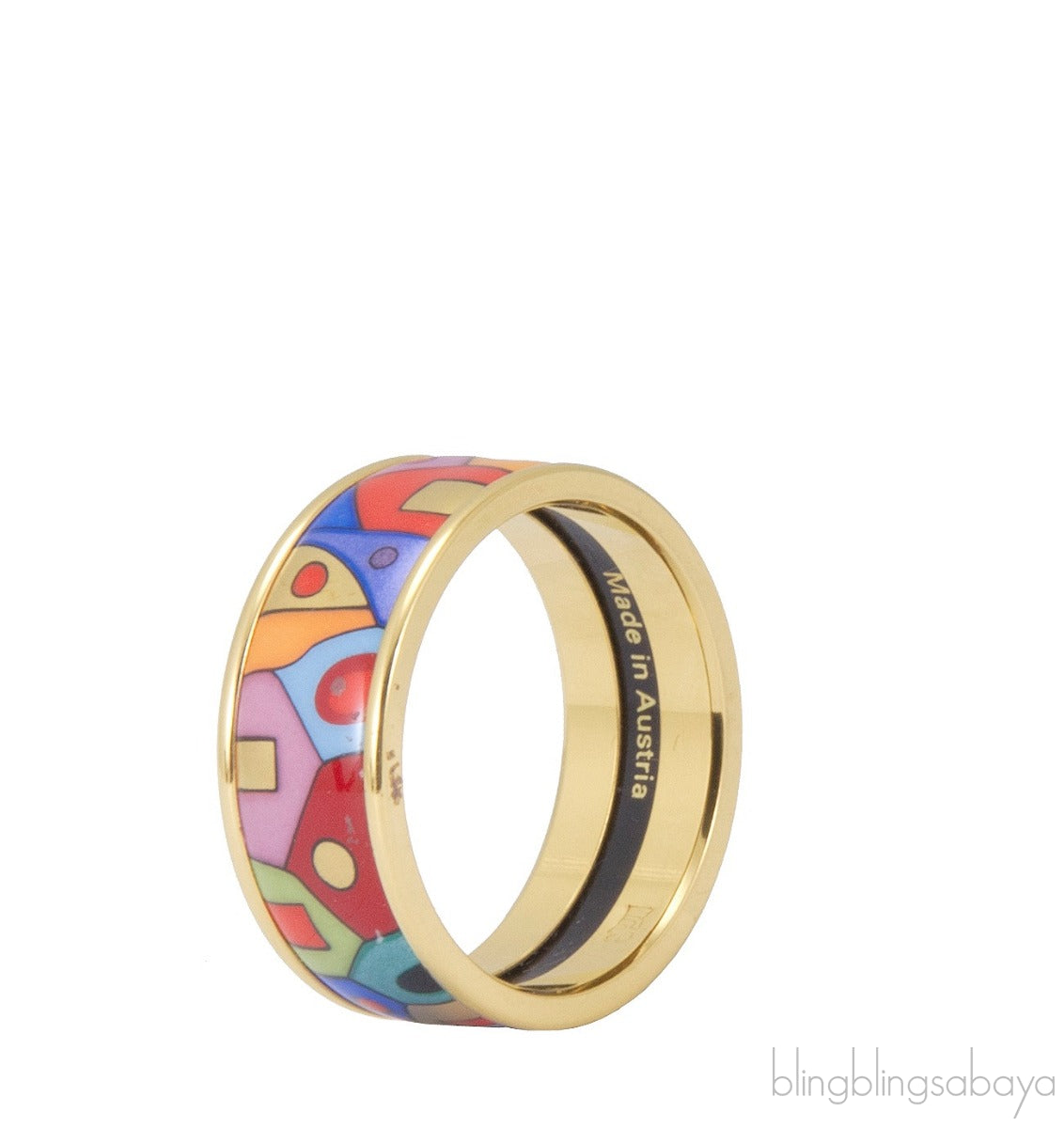 Hundertwasser Multicolor Ring