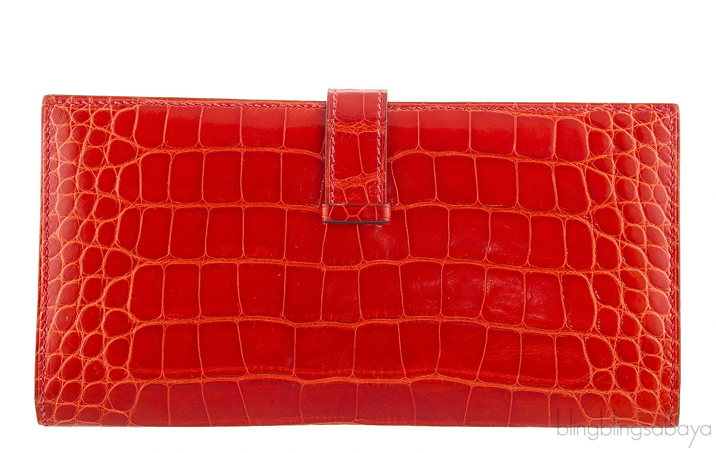 Geranium Bearn Crocodile Wallet