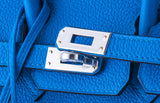 Birkin 25 Togo Bleu Zanzibar*