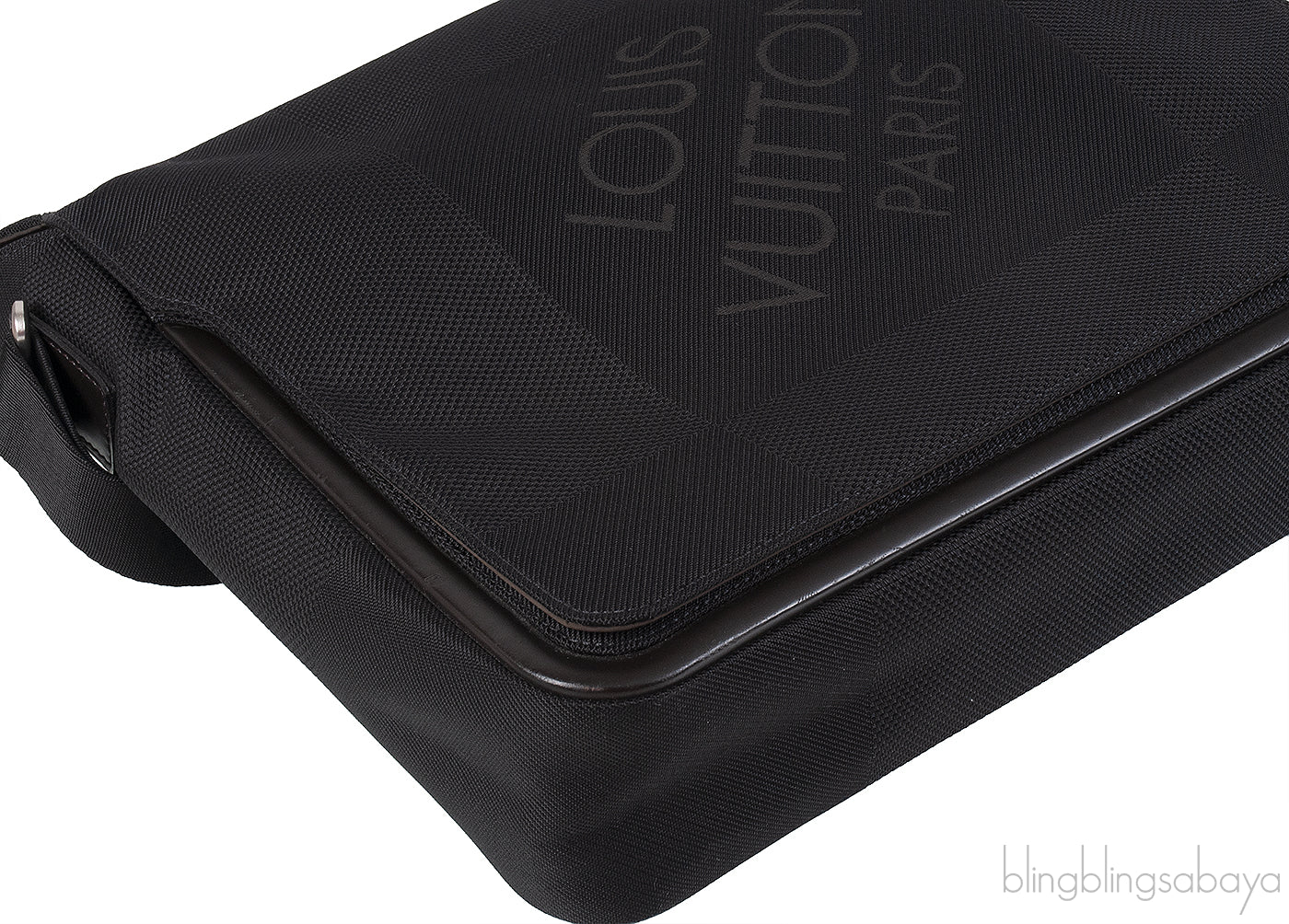 Louis Vuitton Black Denier Geant Canvas Messenger