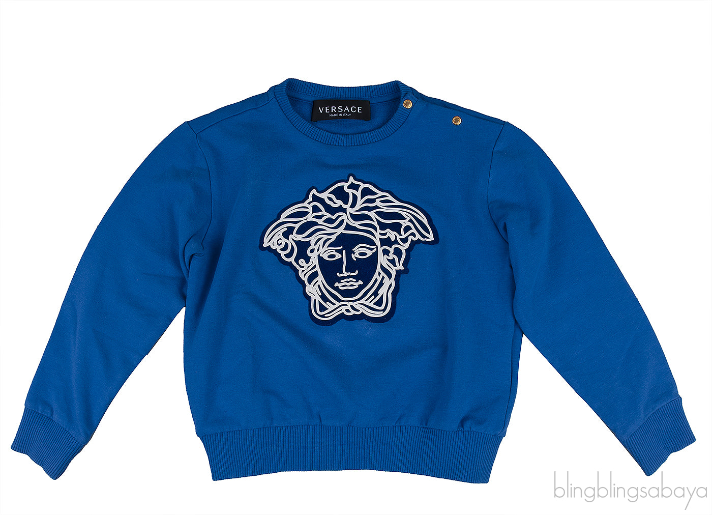 Blue Medusa Head Kids Sweatshirt
