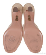 Light Brown Suede Mule
