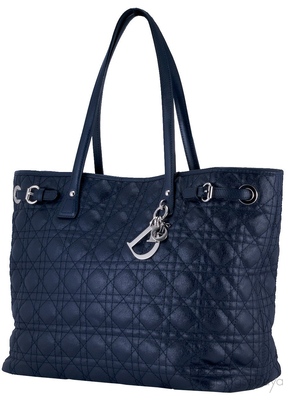 Dark Blue Panarea Shopping Tote