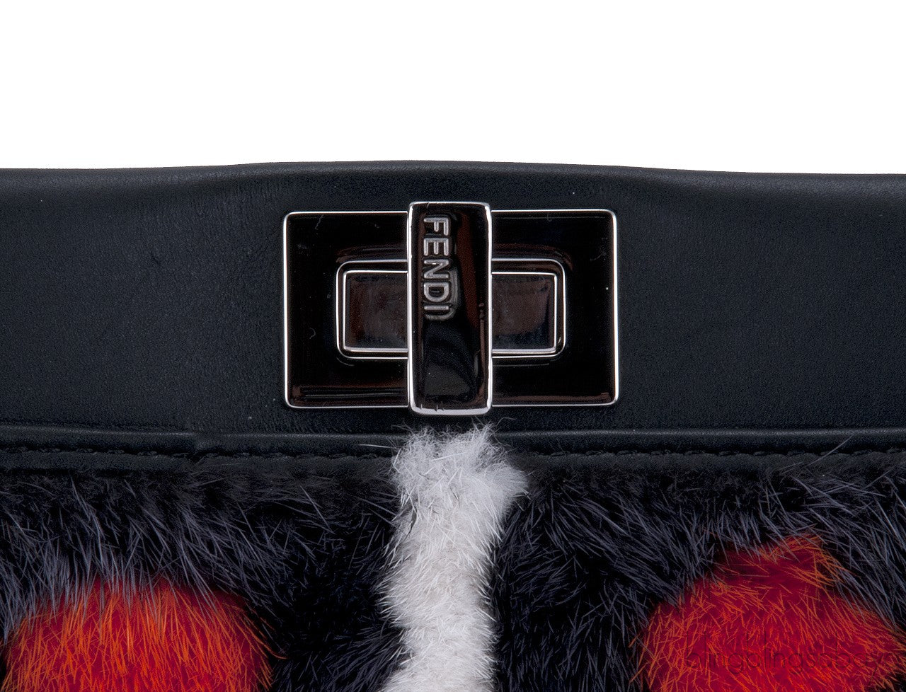 Mink Fur Mini Peekaboo