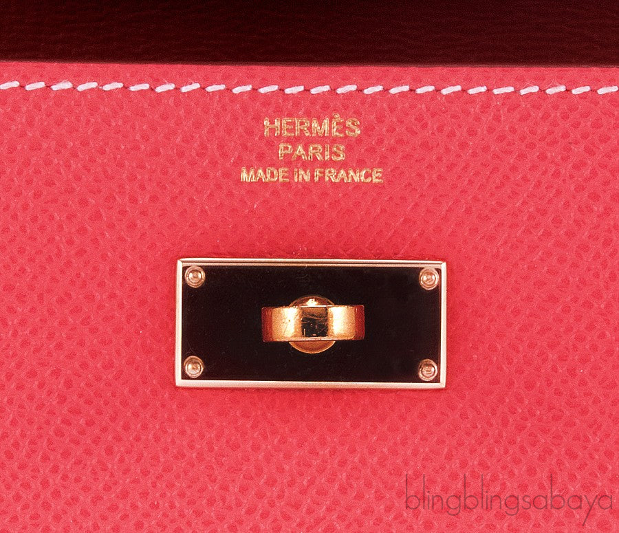Kelly Long Wallet Epsom Bi-color