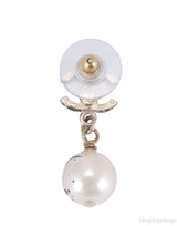 CC Pearl Drop Earrings