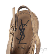 Tribtoo Gold Slingback Pump