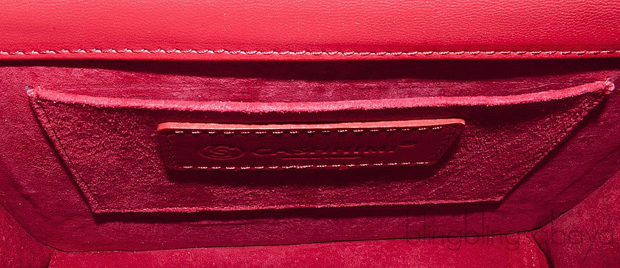 Red Python Clutch Grand
