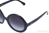 Oversized Black CC Sunglasses