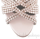 Light Pink Crystal Mule