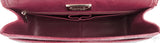 Classic Bordeaux Crocodile Jumbo Bag