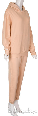 Nude Hoodie & Trouser