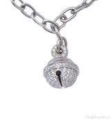 Bell & Fish Motif Diamond WG Bracelet