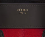 Mini Luggage Tricolor Brick Pony Hair