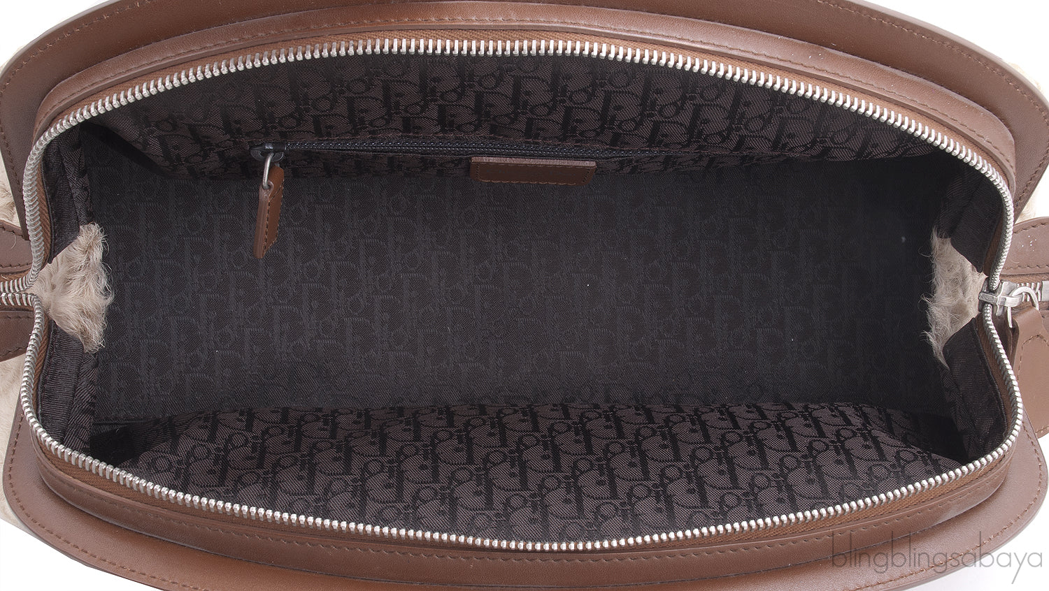 Persian Lamb Fur Satchel Handbag