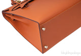 Kelly 35 Orange Epsom Sellier