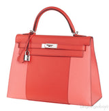Kelly 32 Coral & Flamingo Flag Epsom PHW