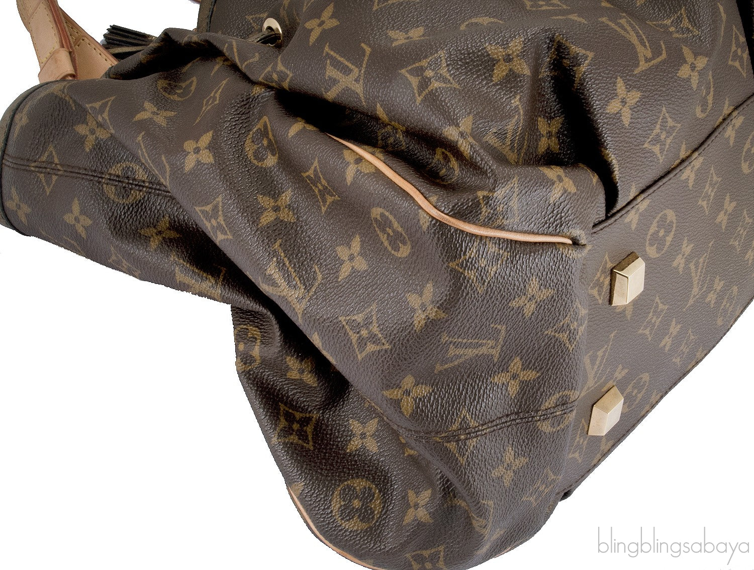 Irene Monogram Canvas Tote