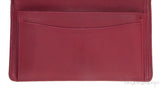 CC Red Crocodile Bi-fold Wallet