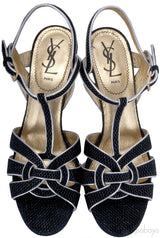Tribute T-Strap Low Heel Sandals