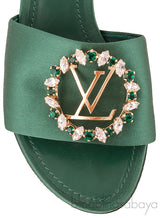 Madeleine Emerald Green Mule
