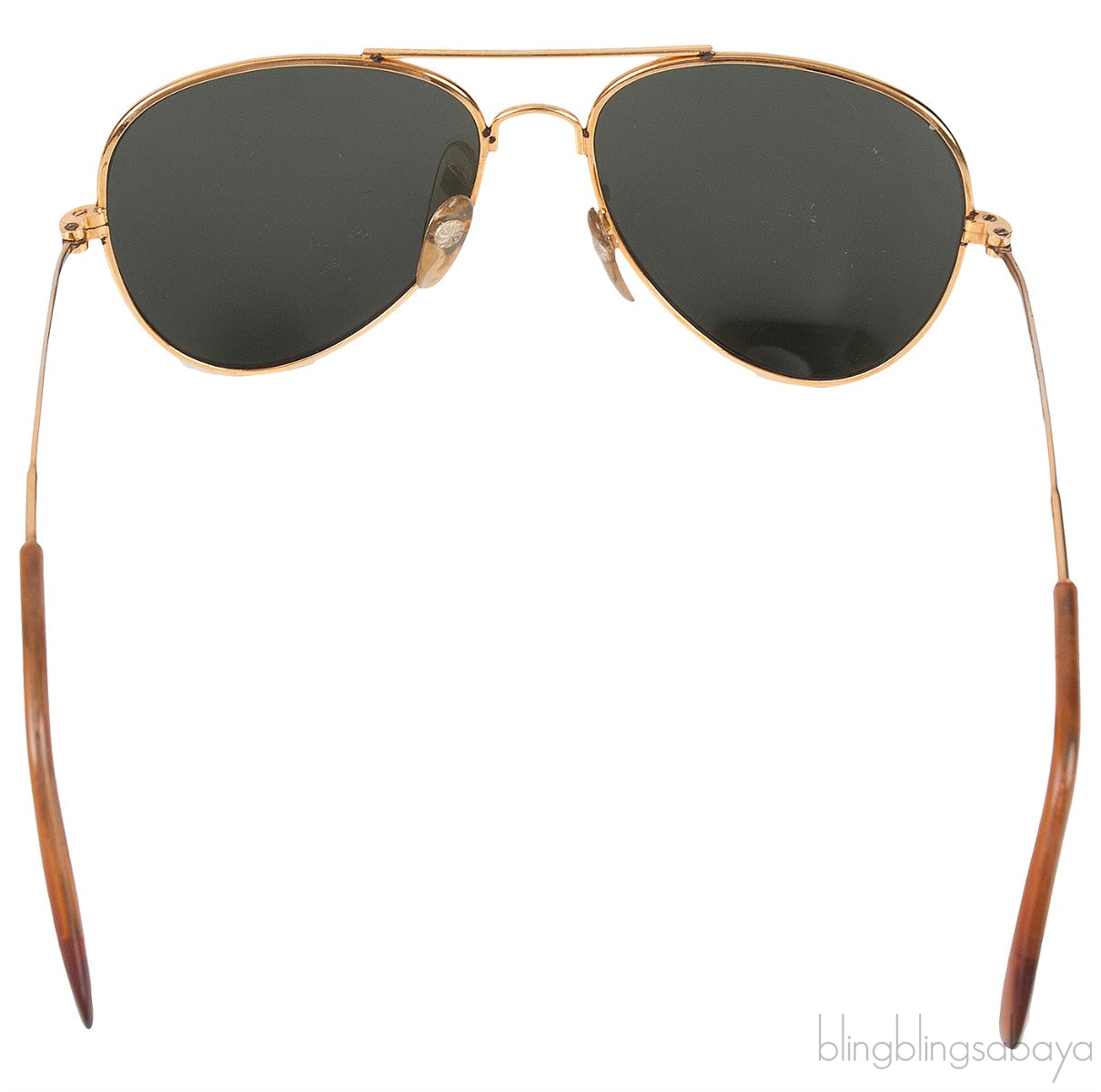 Gold 12/6100 Aviator Sunglasses