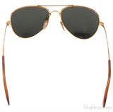 Gold 12/6100 Aviator Sunglasses